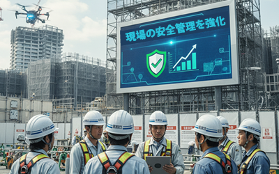 建設会社の導入事例イメージ
